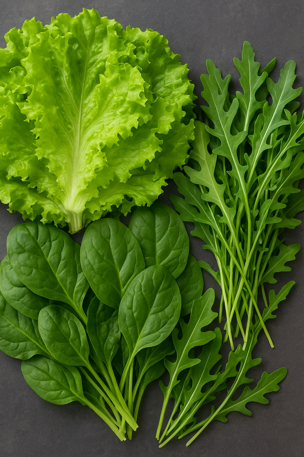 الخضروات الورقية: كنز الصحة والطاقة – تعرف على فوائد الخس، السبانخ، والجرجير